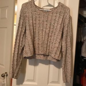 Reba Rose crop sweater
